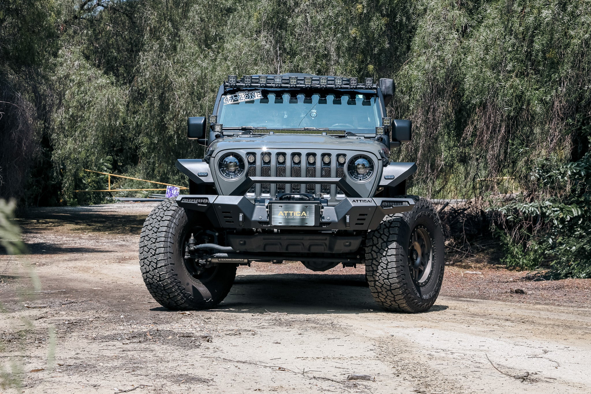 2020-2024 Jeep Gladiator JT Frontier Series Front Bumper – Attica
