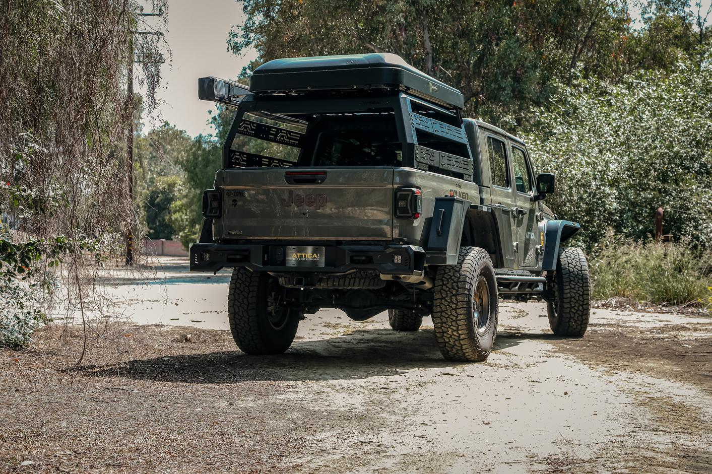 2020-2024 Jeep Gladiator JT Frontier Series Rear Bumper – Attica
