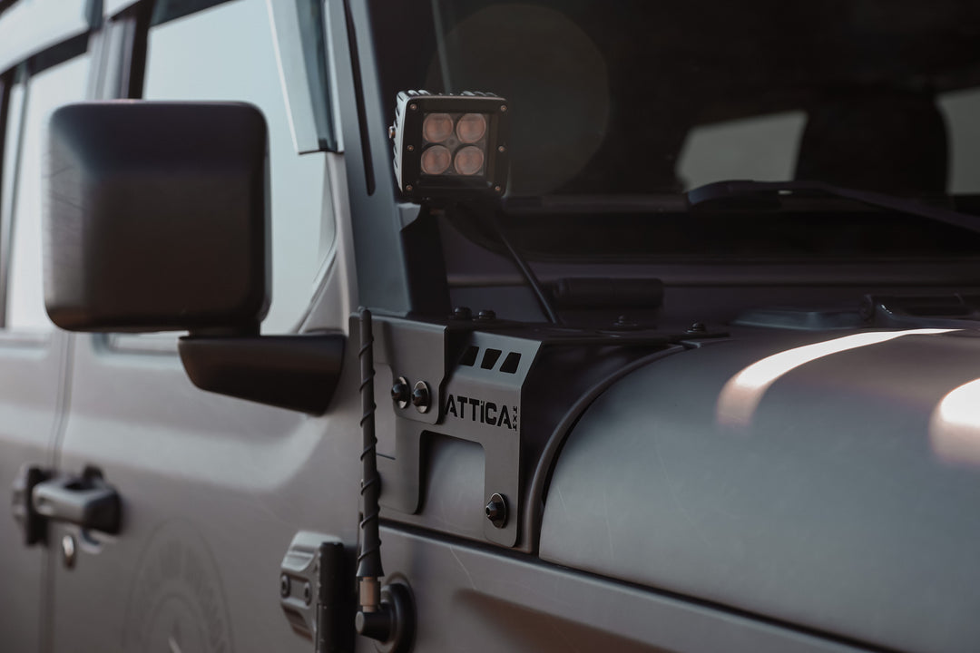 2020-2024 Jeep Gladiator JT Frontier Series Light Mount Brackets