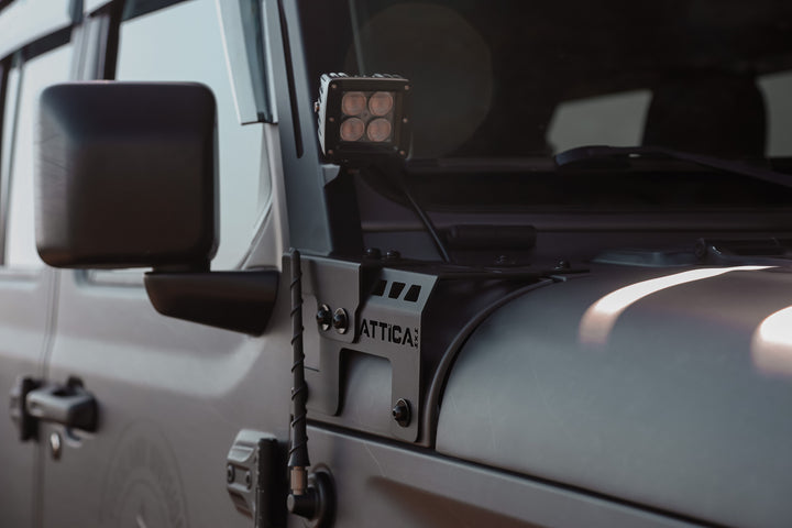 2020-2024 Jeep Gladiator JT Frontier Series Light Mount Brackets