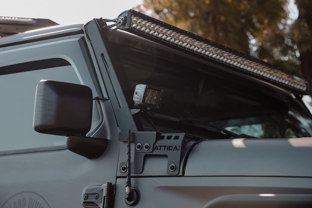 2020-2024 Jeep Gladiator JT Frontier Series Light Mount Brackets