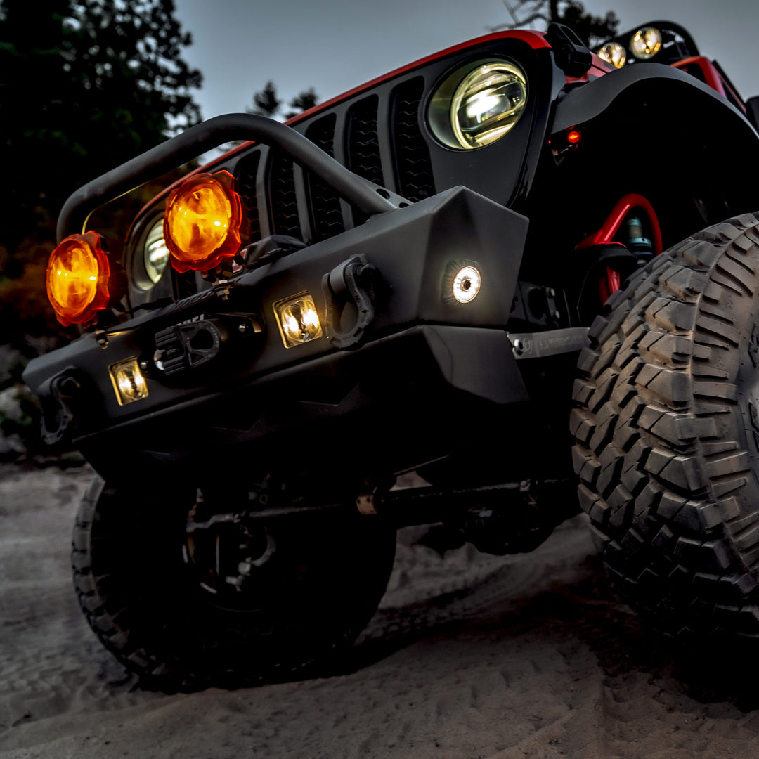 KC HiLites - Cyclone V2 LED 6-Light - Rock Light Kit