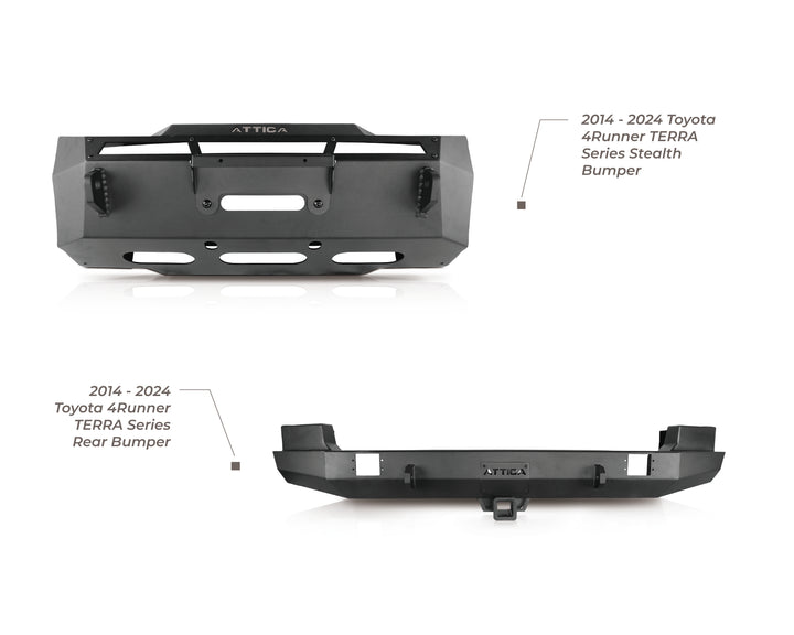 2014-2024 Toyota 4Runner- (F)Bumper + (R)Bumper