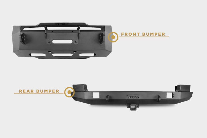 2014-2024 Toyota 4Runner- (F)Bumper + (R)Bumper