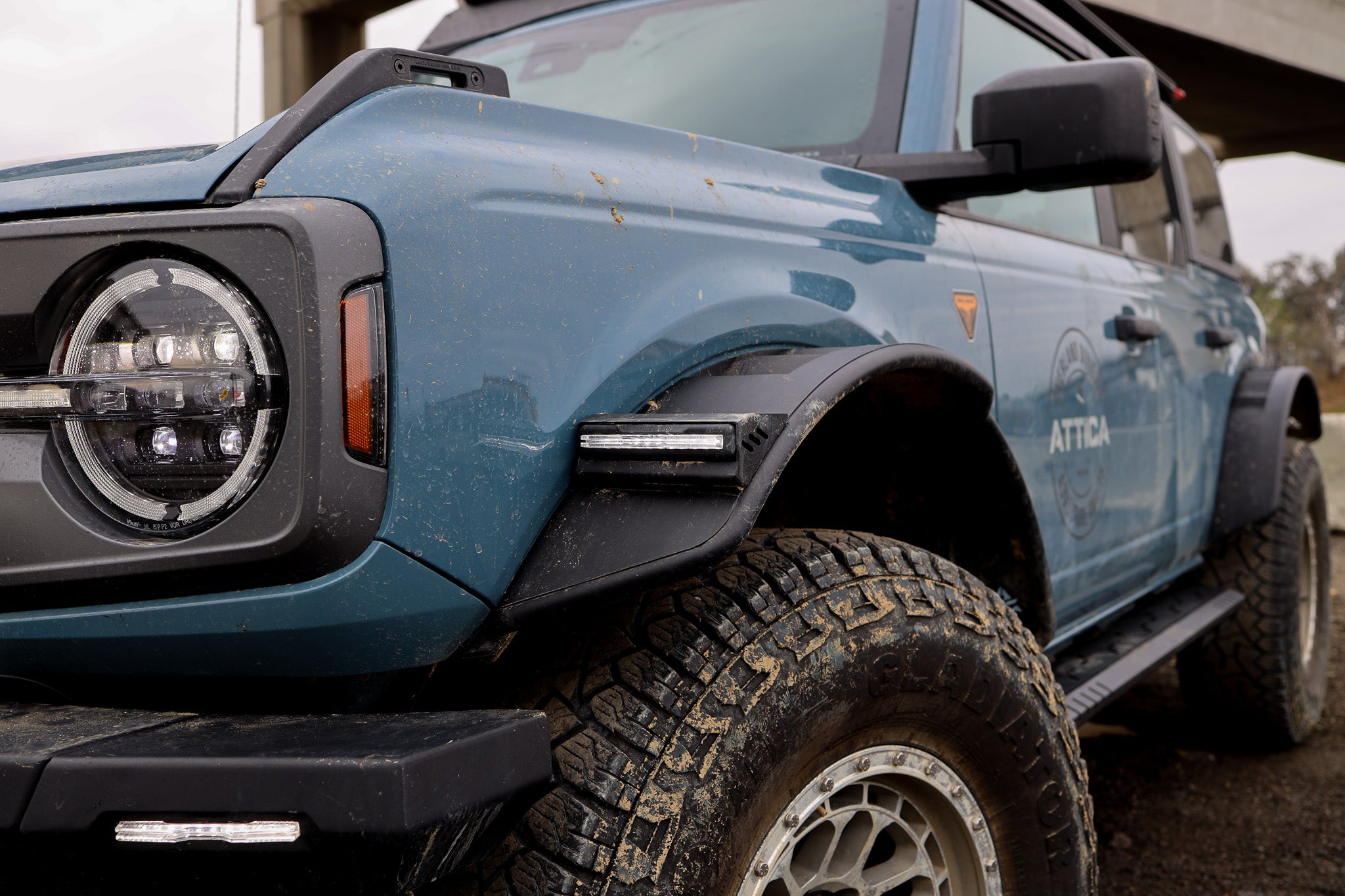 2021-2025 Ford Bronco Frontier Series Front Fender Flares – Attica