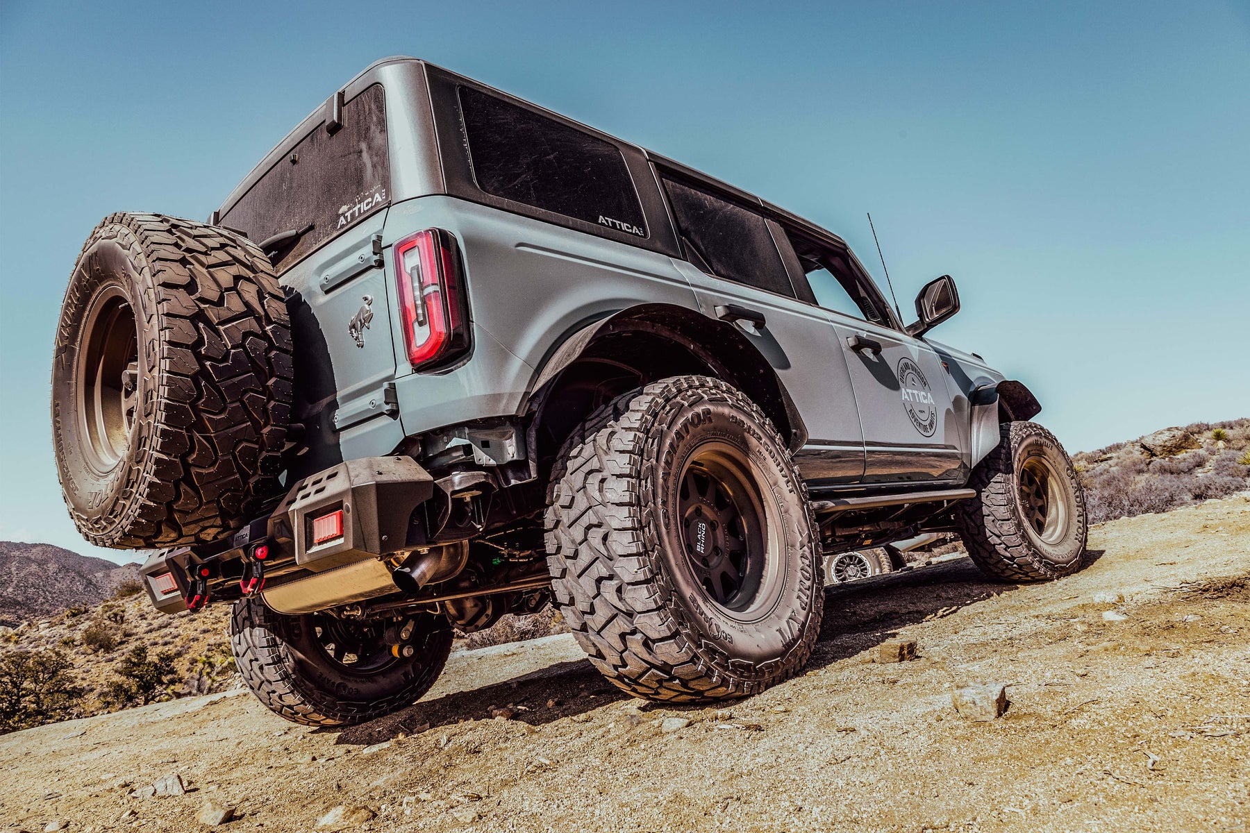 2021-2025 Ford Bronco Terra Series Rear Fender Flares – Attica 4x4