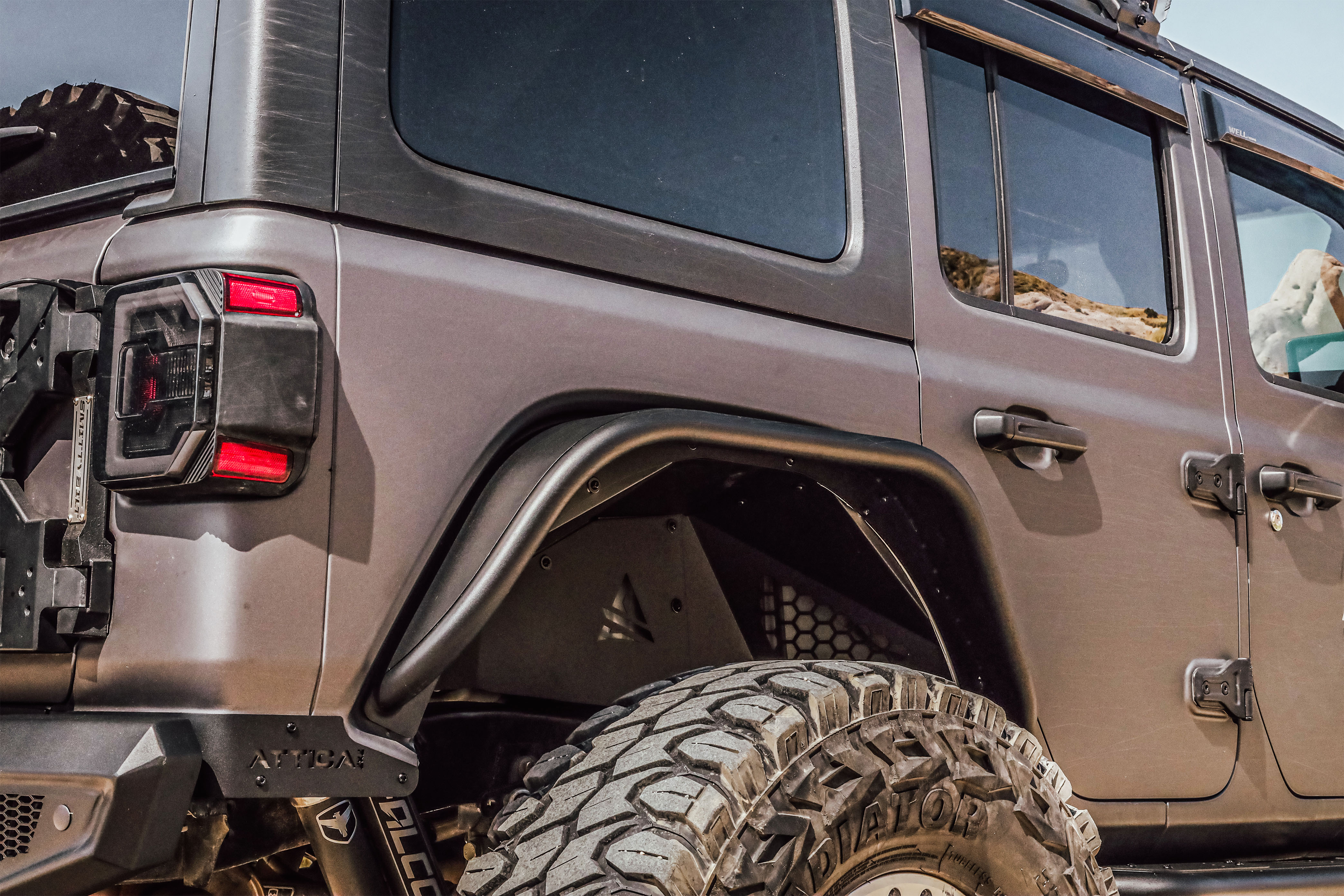 2018-2026 Jeep Wrangler JL Terra Series Rear Fender Flares