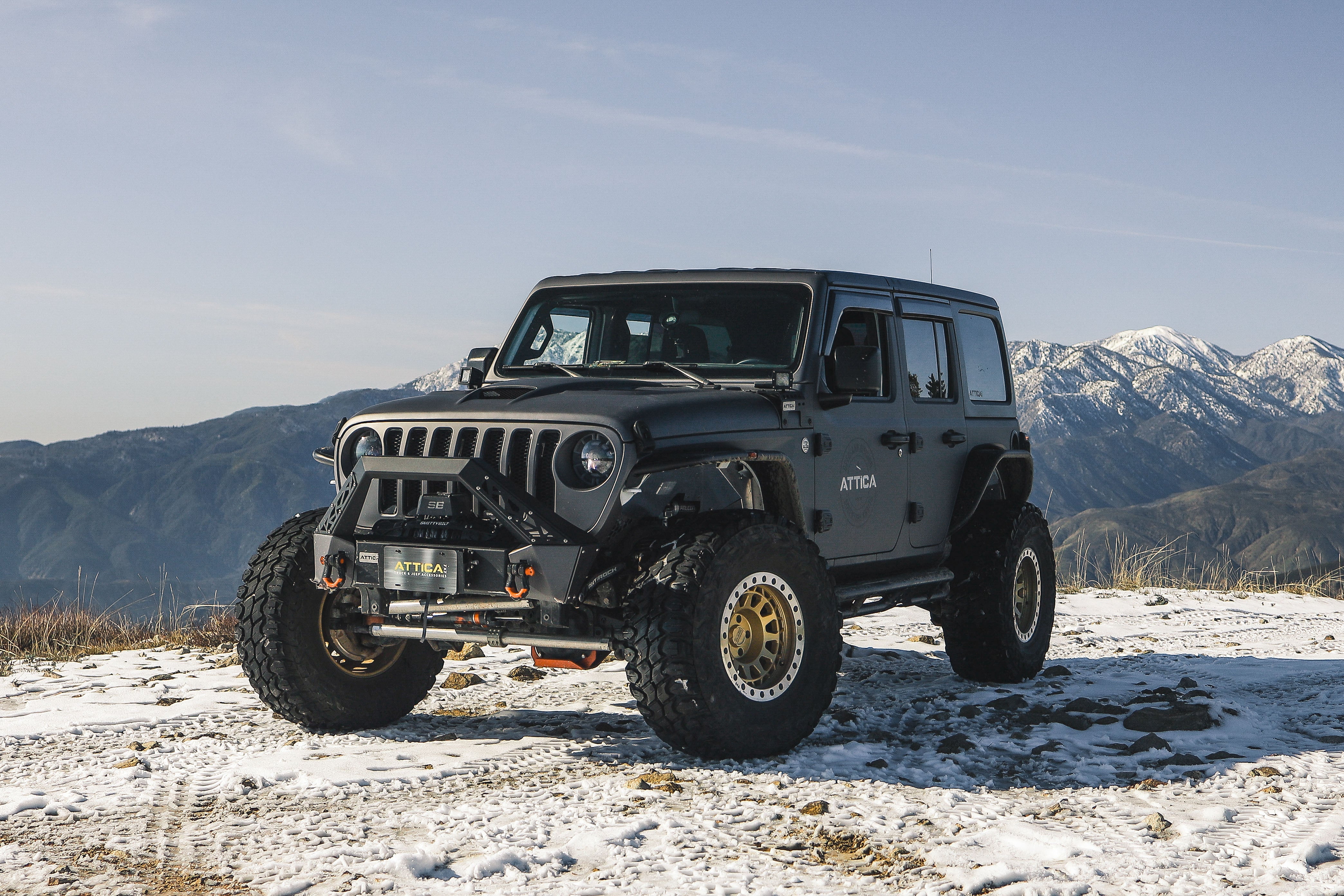 2018-2026 Jeep Wrangler JL Terra Series Side Steps – Attica 4x4