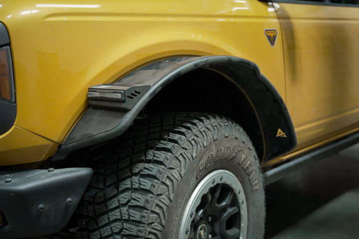 2021-2025 Ford Bronco Frontier Series Front Fender Flares