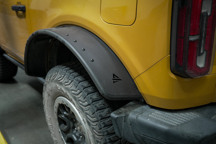 2021-2025 Ford Bronco Frontier Series Rear Fender Flares