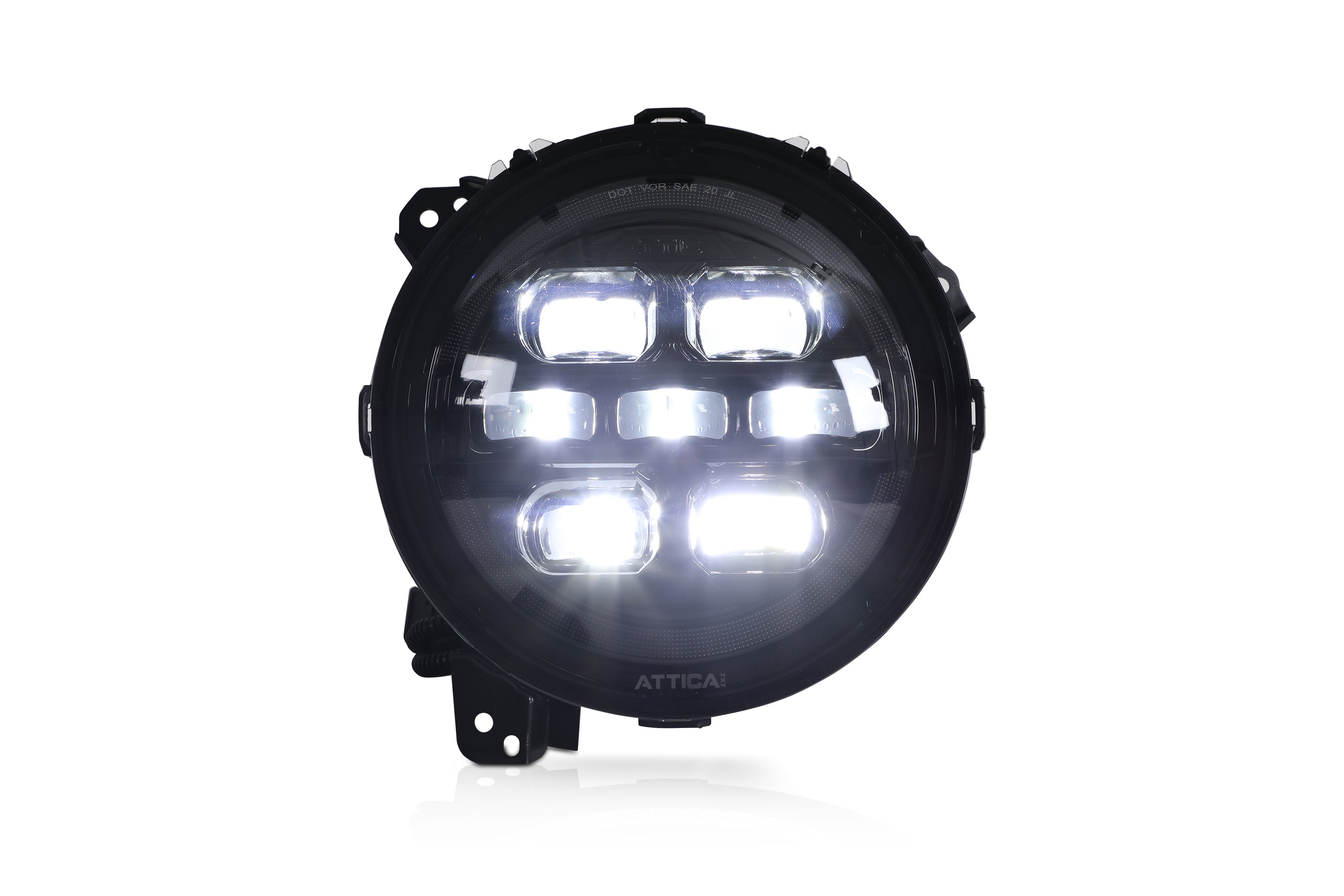 2020-2025 Jeep Gladiator JT Apex Series Head Lights – Attica 4x4