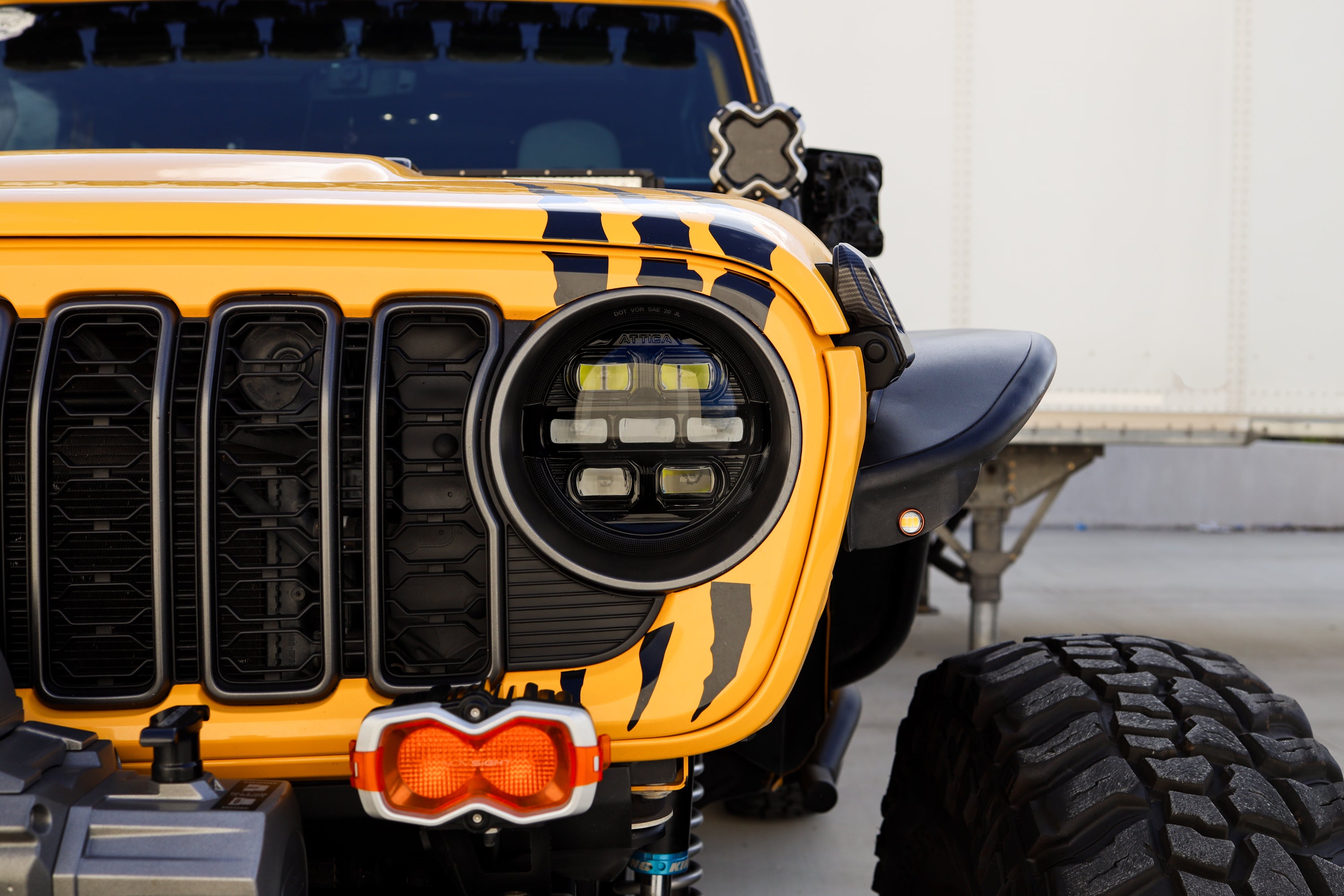 2020-2026 Jeep Gladiator JT Apex Series Head Lights – Attica 4x4