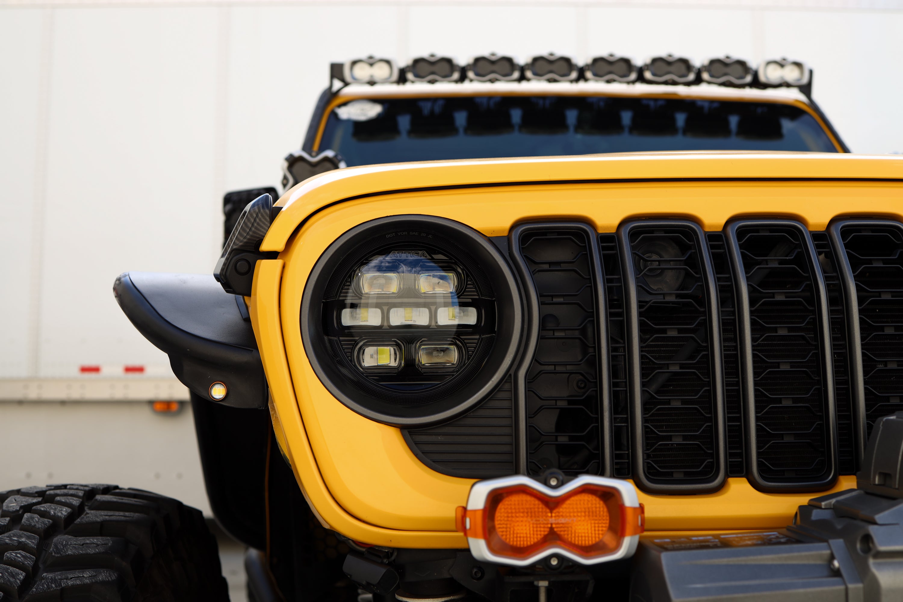 2020-2025 Jeep Gladiator JT Apex Series Head Lights – Attica 4x4 2020-2025 Jeep Gladiator JT Apex Series Head Lights – Attica 4x4
