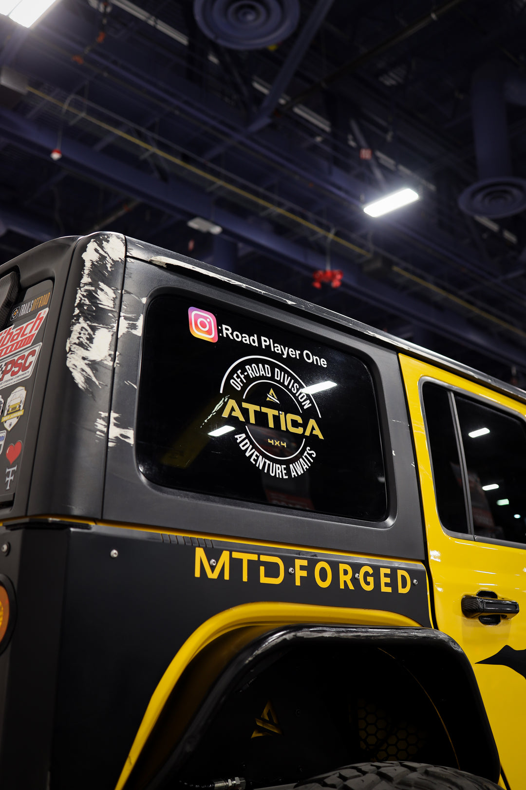 Attica Logo Decal Stickers - off road edition