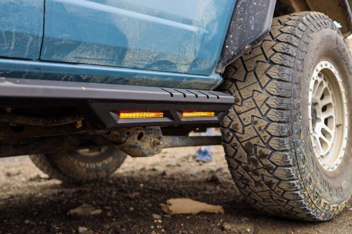2021-2024 Ford Bronco - Side Steps+Roof Rack